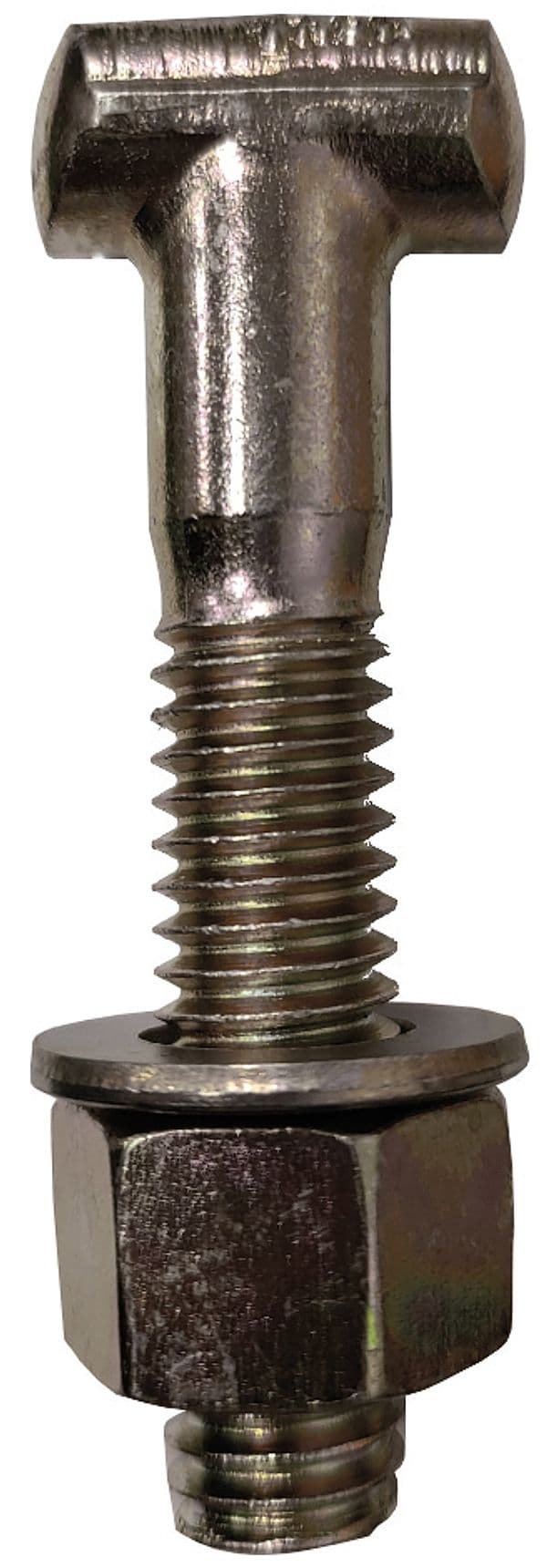 Bullone di Ricambio per Ponteggi 1/2''X76 Mm con Dado e Rondella 50 Pezzi - 3