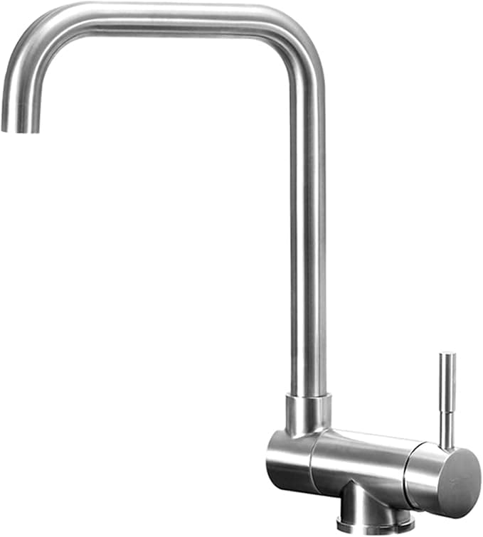 Monocomando Lavello Cucina Kansas Sotto Finestra Acciao INOX - 7