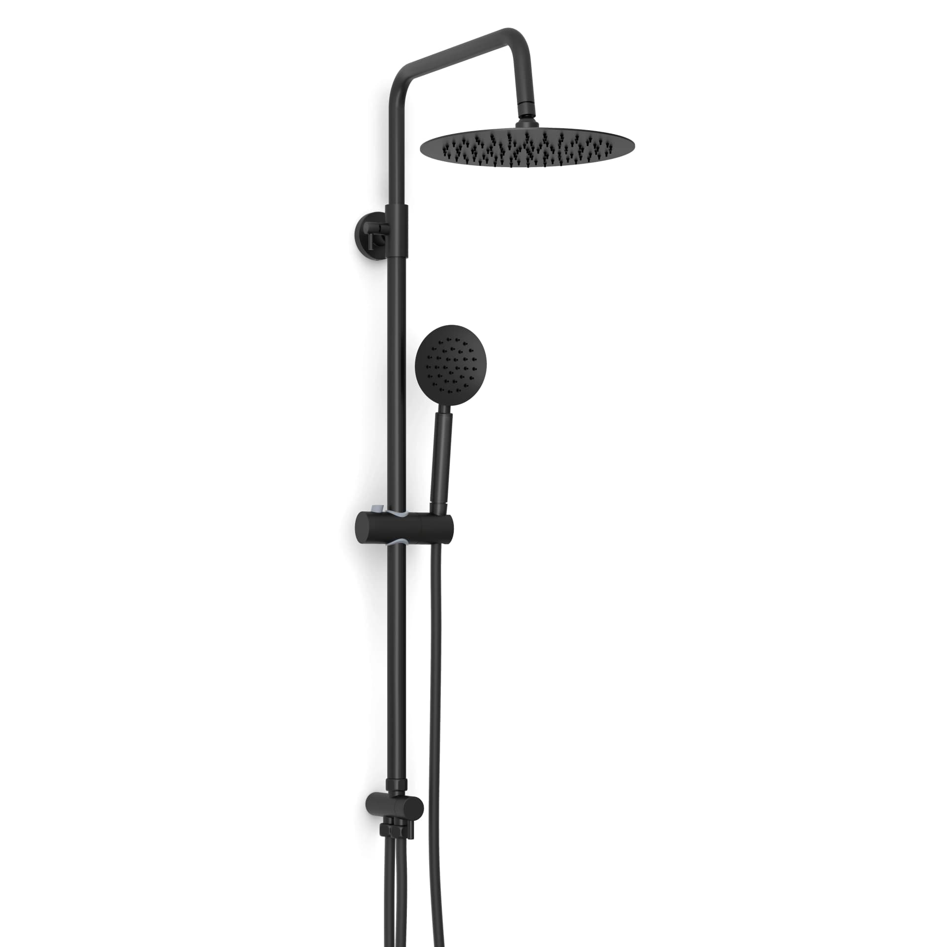 Colonna Doccia Poseidon Metaf Nero Opaco - 2