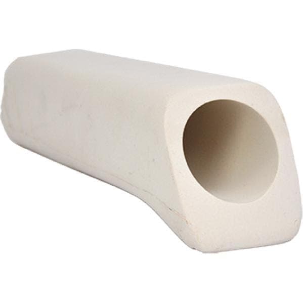 Gocciolatoio in Marmoresina Chiuso Cm 27 x 8 Colore Bianco - 4