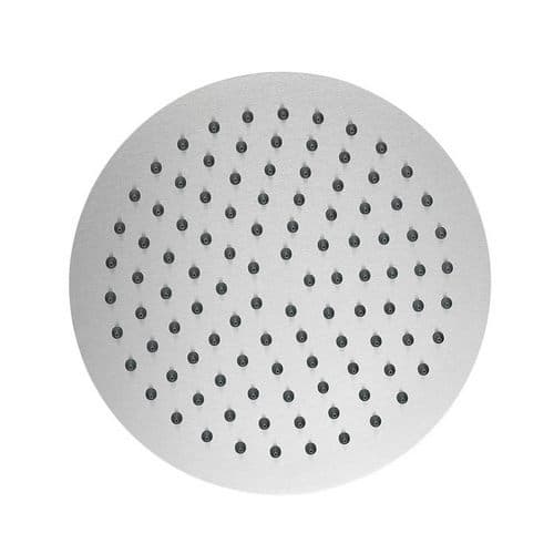 Soffione Doccia Tondo Ultra Slim Acciaio INOX Dh Ø 400 mm 110 DT02 a 400 - 2