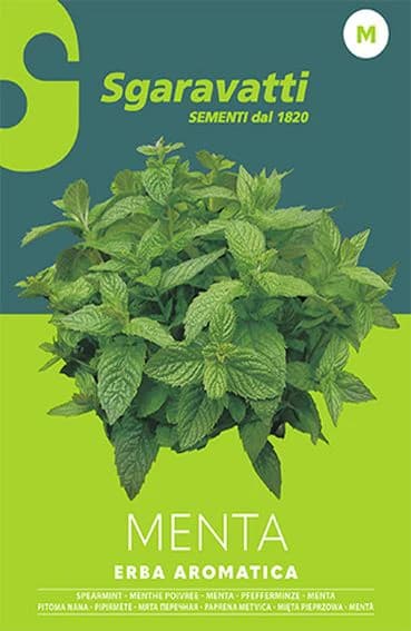 Semi per Ortaggi e Vegetali Menta Spicata Sgaravatti 20 Pezzi - 3