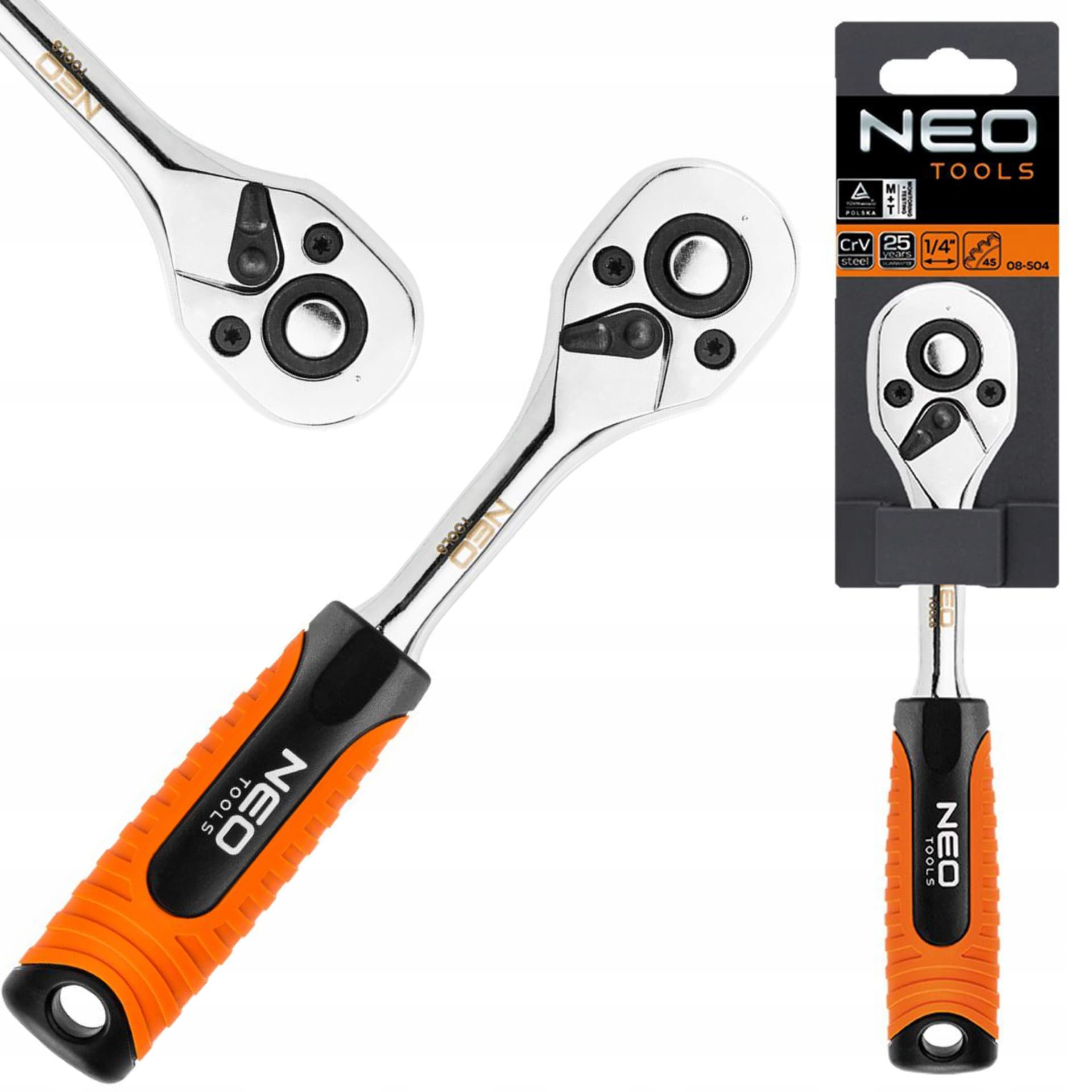 Cricchetto Reversibile ? Neo Tools 08 508 Topex - 5
