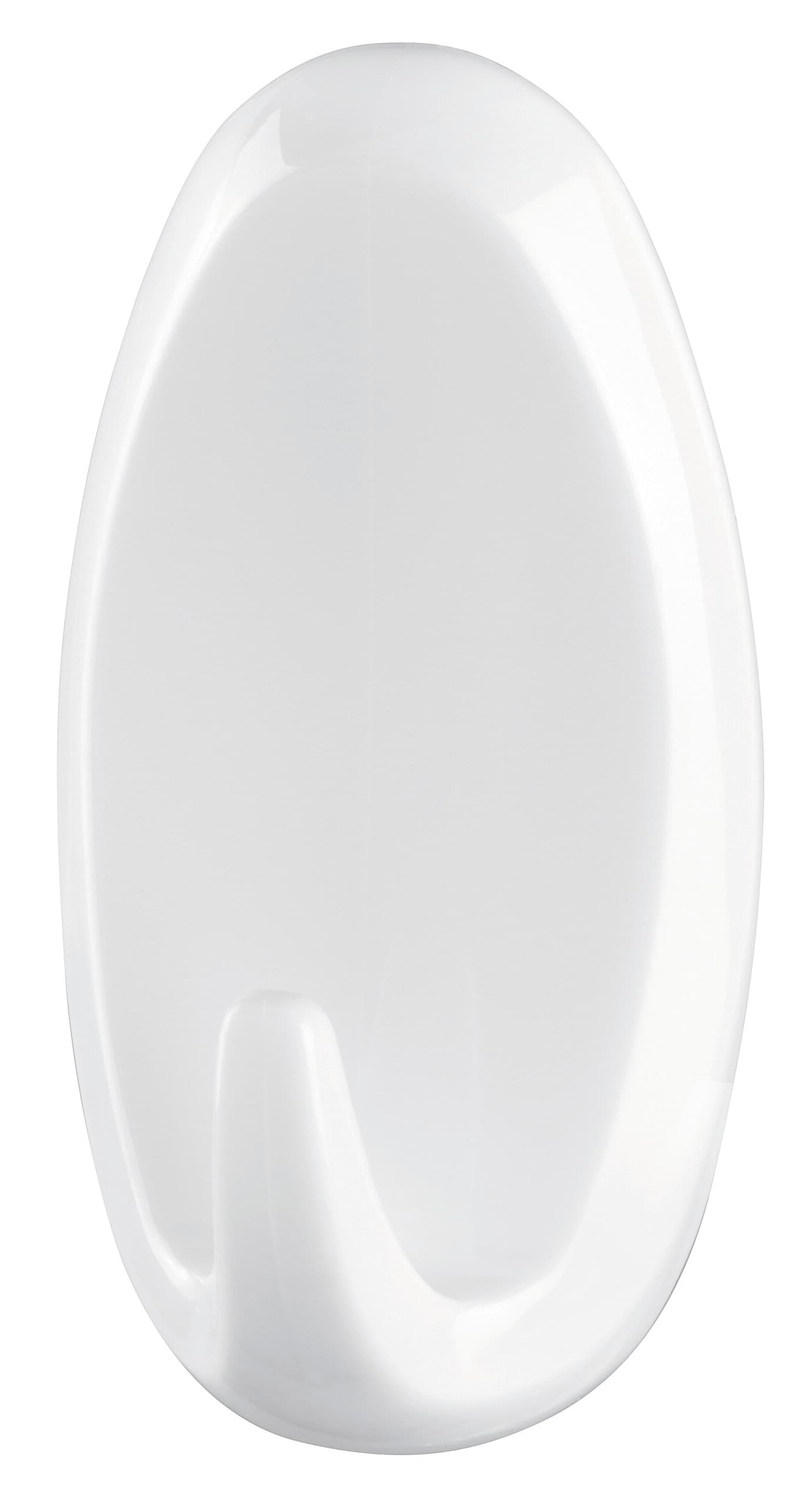 Gancio Rimovibile Grande Ovale Colore Bianco Portata Kg 2 2 Pezzi. 6.00 - 4