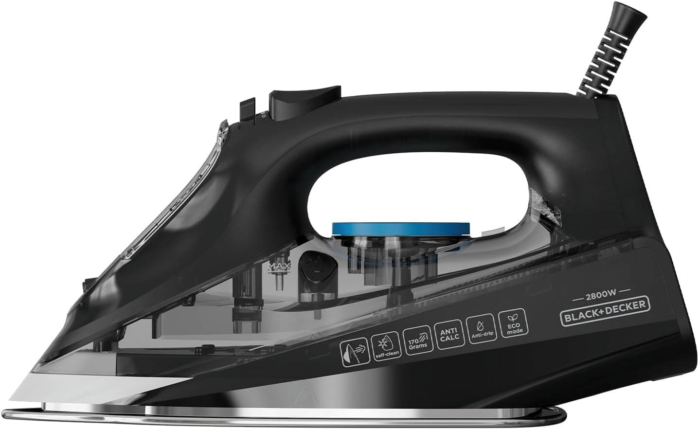 Ferro da Stiro BXIR2805E 2 800 W 360 Ml. Piastra in Ceramica Black+Decker - 4