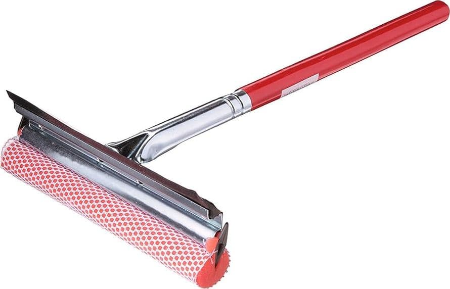 Spazzola per Lavaggio Vetri Auto Manico 27 X 15 120 X in Alluminio 185 cm - 4