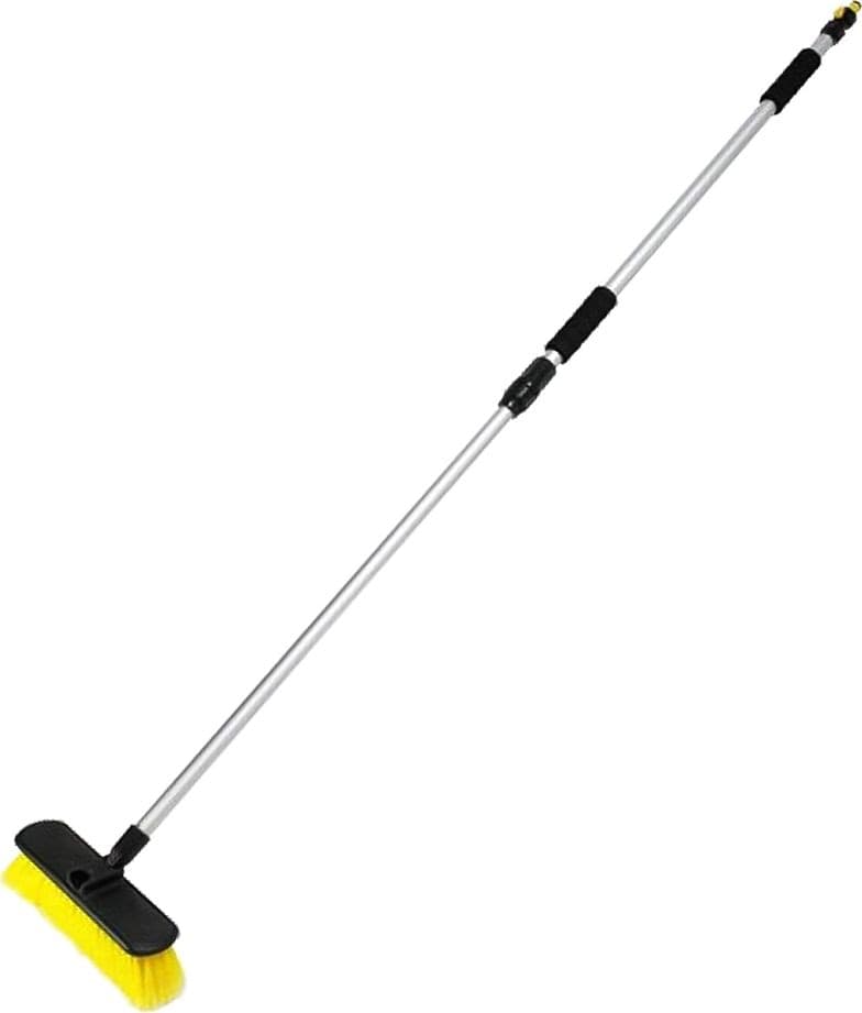 Spazzola per Lavaggio Vetri Auto Manico 27 X 15 120 X in Alluminio 185 cm – Bricogo