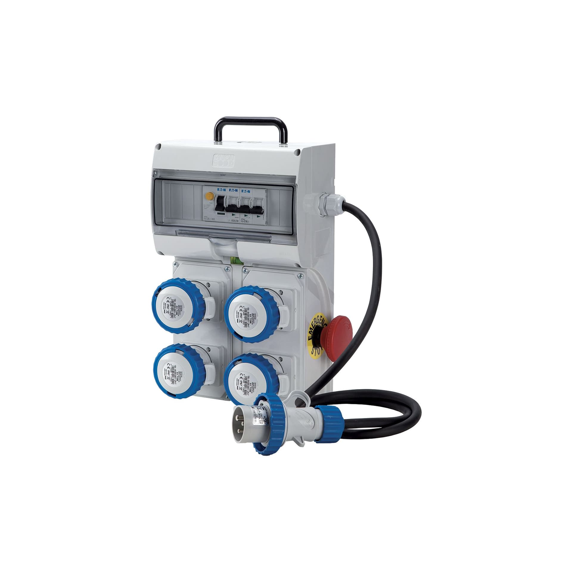 Quadro 4P Cee 220V IP65 con Puls. Emerg Fme 74.120 - 6