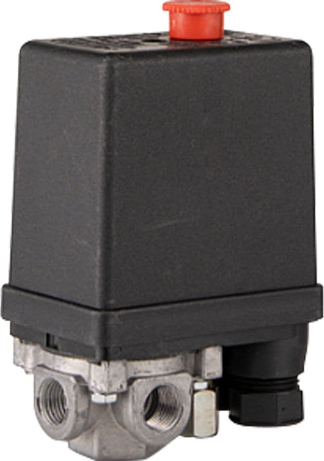 Pressostato a 4 Vie per Compressore 24 50 100 Ani 6 Lt - 3