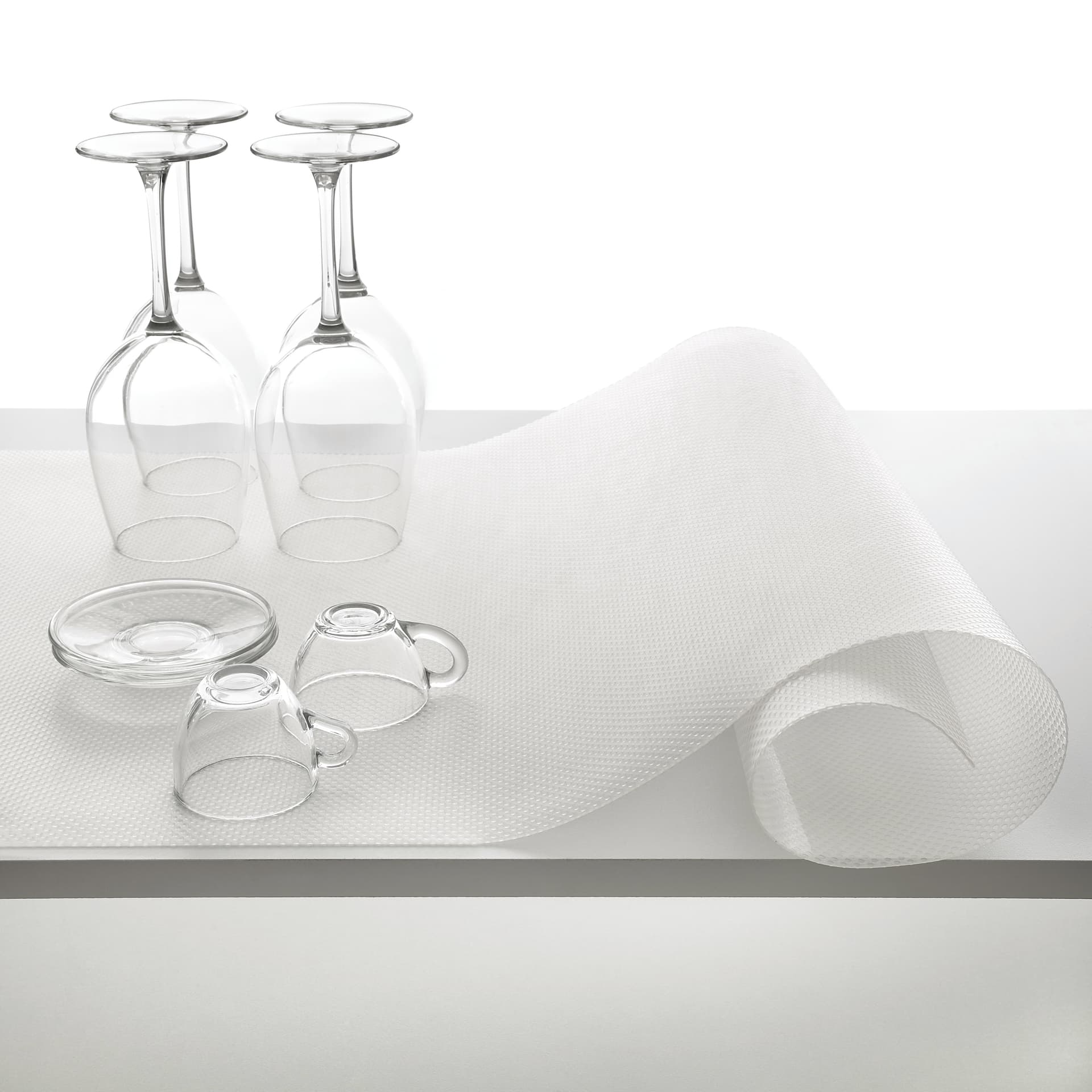 Tappetino Antiscivolo Multiuso Colore Trasparente Cm 150 x 50 - 3