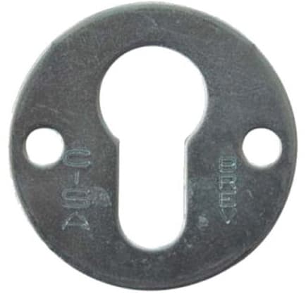 Borchia in Acciaio Zincato per Cilindro Sagomato Mm 48 Cisa - 3