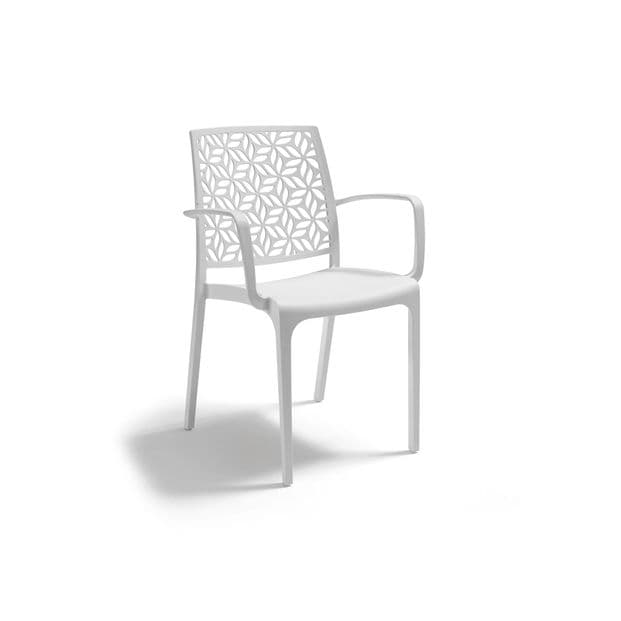 Sedia Bica Ninfa Armchair in Polipropilene Bianco - 3