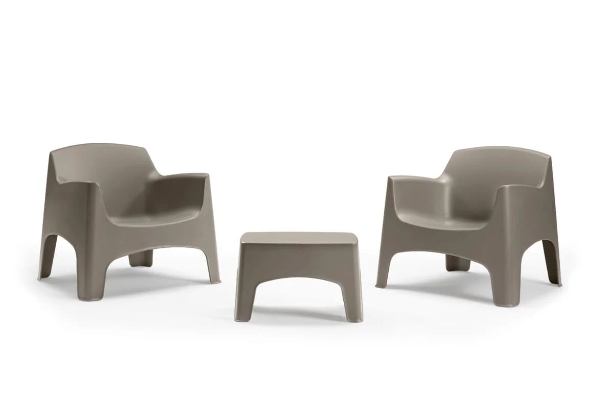 Set da Giardino Bica Ibiza Terrace Polipropilene Taupe - 3
