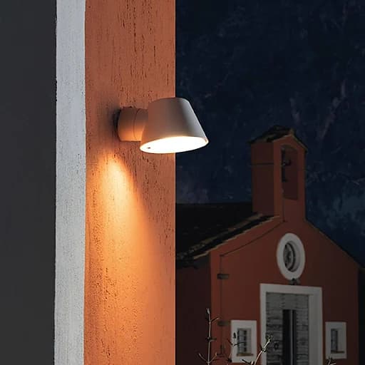 Applique LED E27 Sovil Cup Bianco - 3
