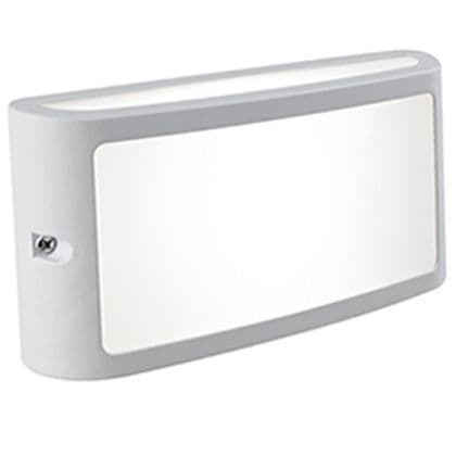 Applique LED Screen Bianco per Esterno Balcone e Giardino 10 Watt Sovil - 5