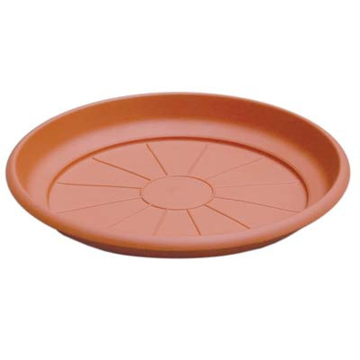 Sottovaso Erica 14 cm Terracotta 24 Pezzi - 3