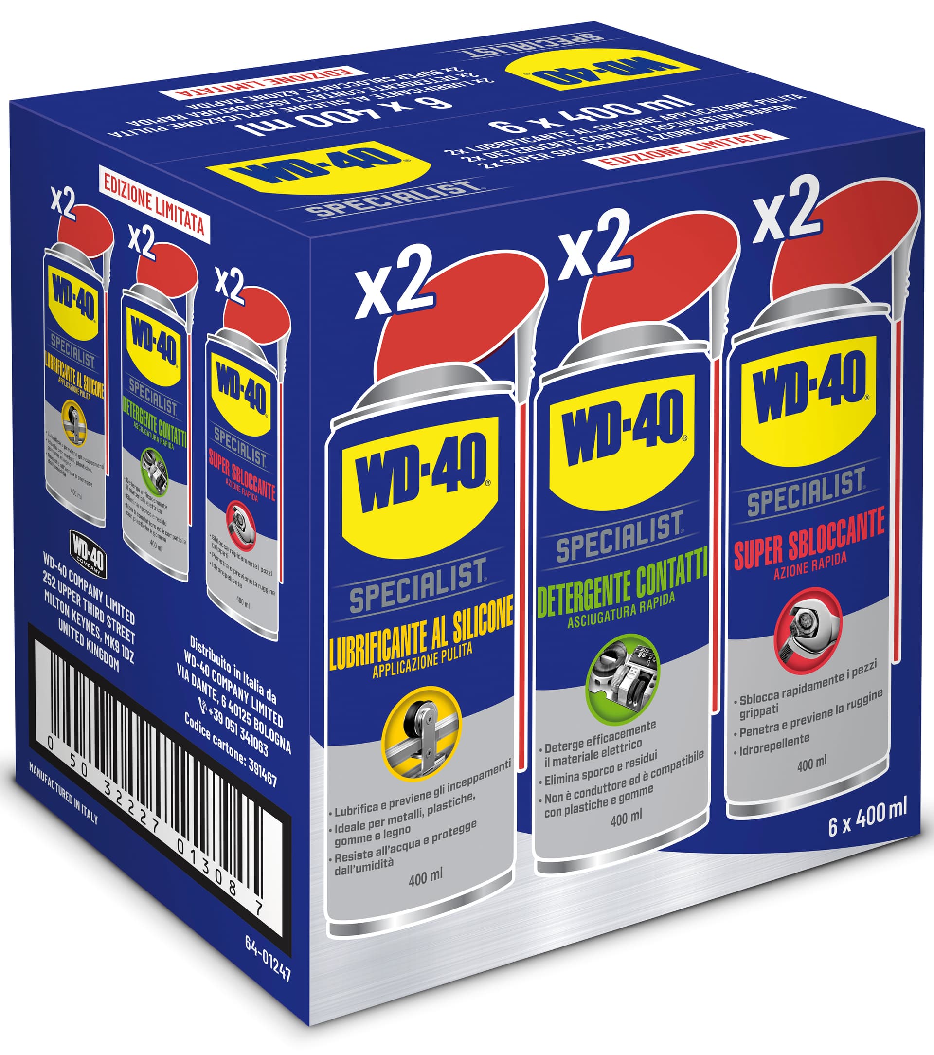 Spray WD 40 Mixed Specialist ML.400 PEZZI6 - 3