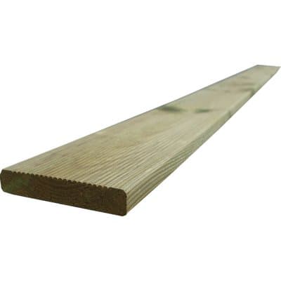 Tavola Legno Euro Pino Impregnato L 1,9 x 9,6 cm 240 cm - 2