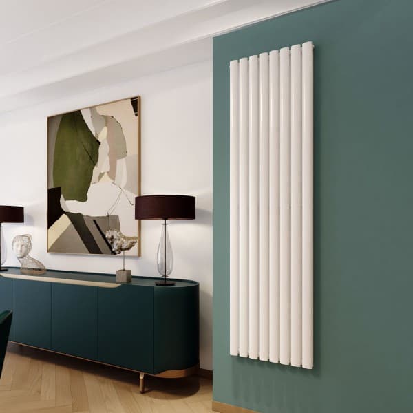 Radiatore Termoarredo di Design Mm 1800 x 480 INT.1760 8 Tubi Watt 889 MAM - 3