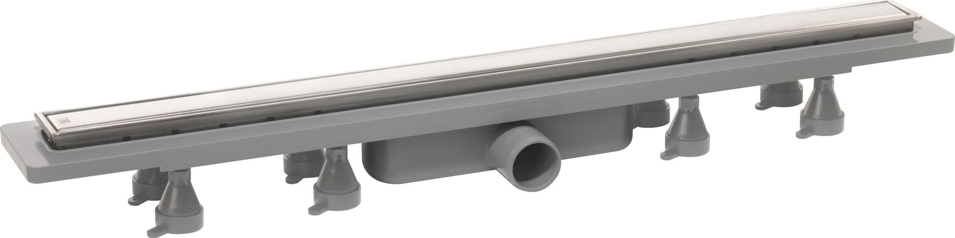 Canalina Doccia Sifonata in ABS con Griglia Piastrellabile in Acciaio INOX - 3
