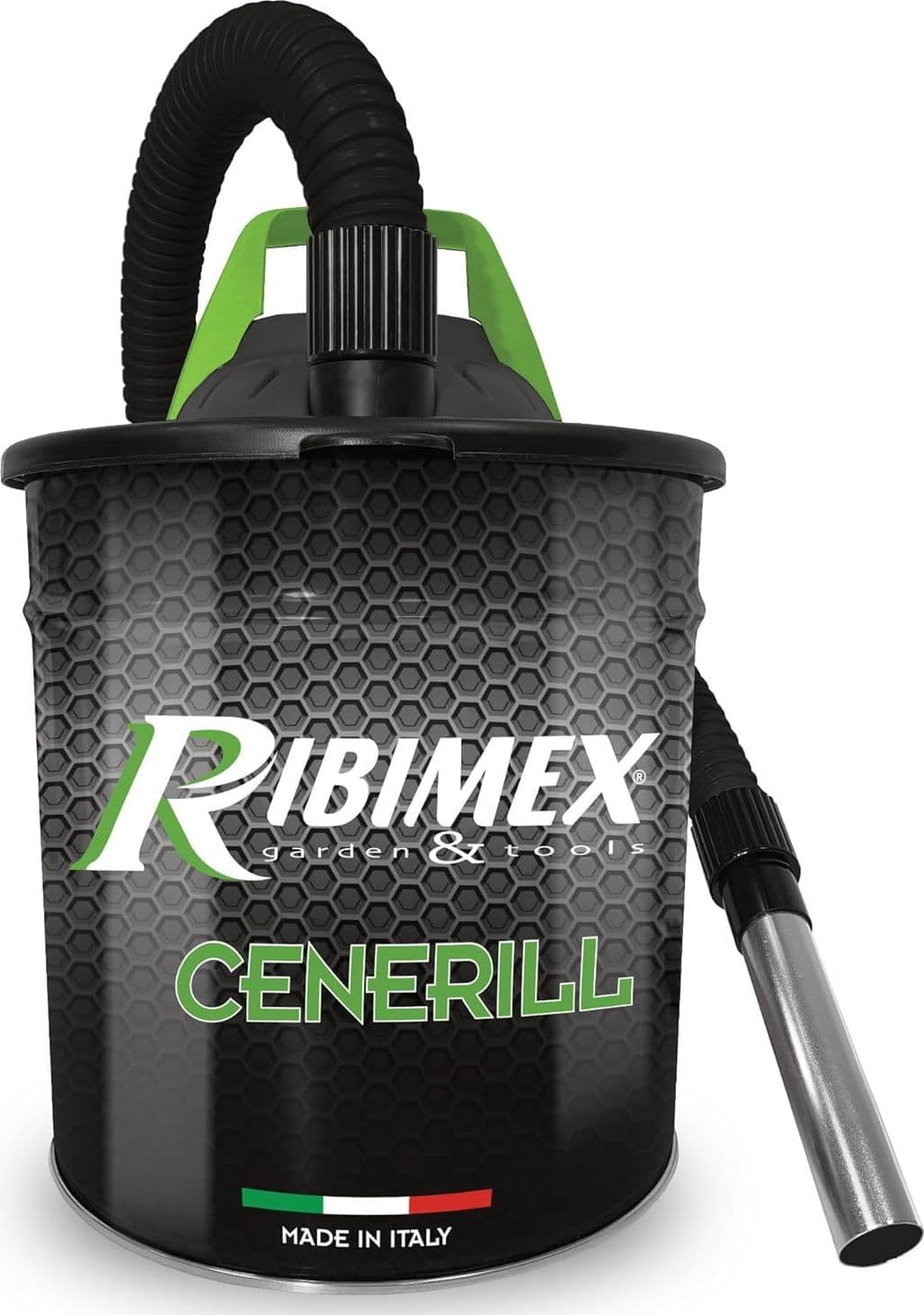 Aspiracenere Elettrico Cenerill 1000W con Filtro Hepa Lavabile Bidone - 7