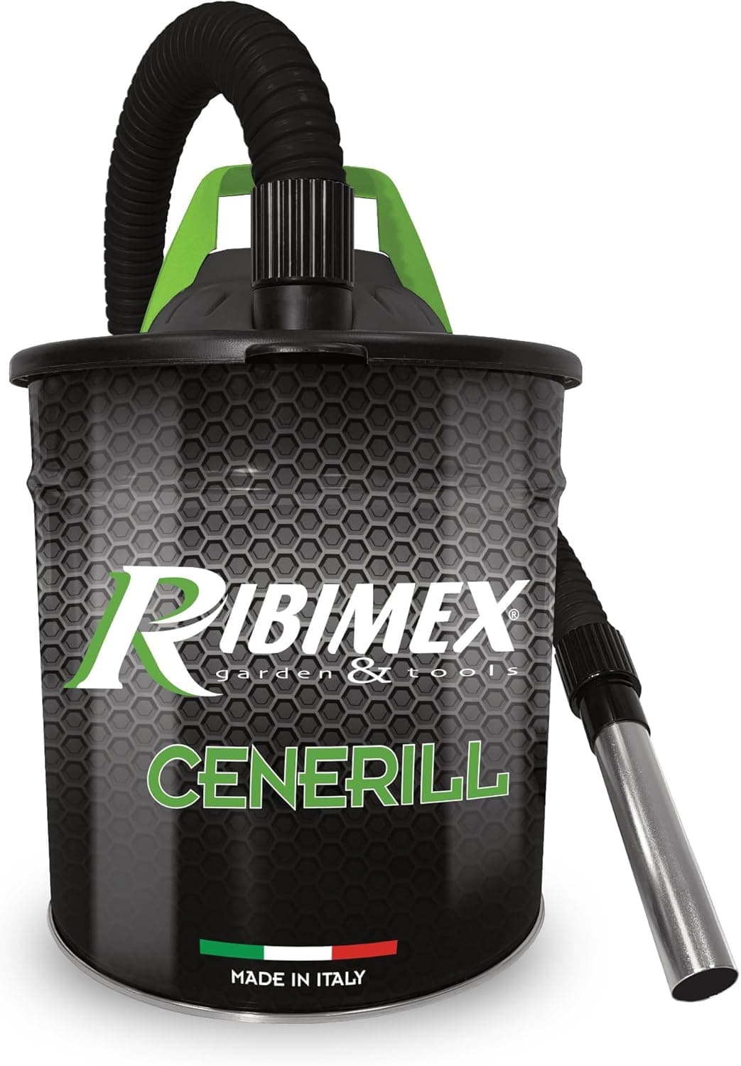 Aspiracenere Elettrico Cenerill 1000W con Filtro Hepa Lavabile Bidone - 7