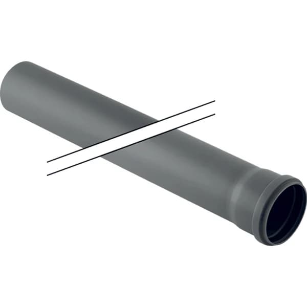 Tubo Geberit PP Hts a 1 Bicchiere Dm 50 cm 20 Pezzi - 5