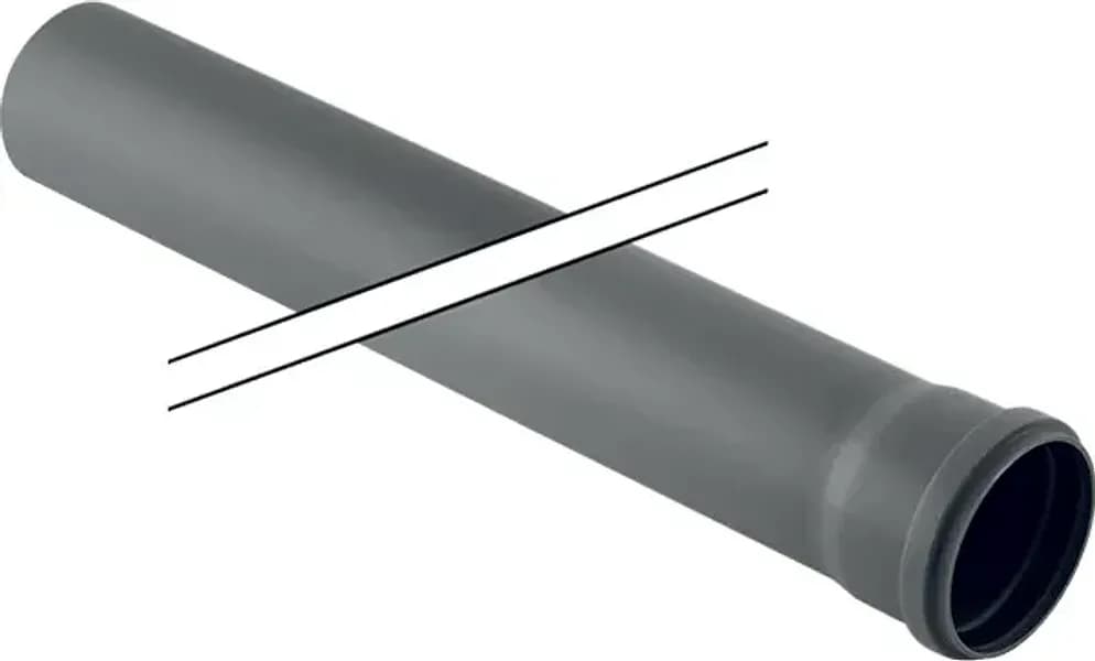 Tubo Geberit PP Hts a 1 Bicchiere Dm 50 200 cm 10 Pezzi - 5