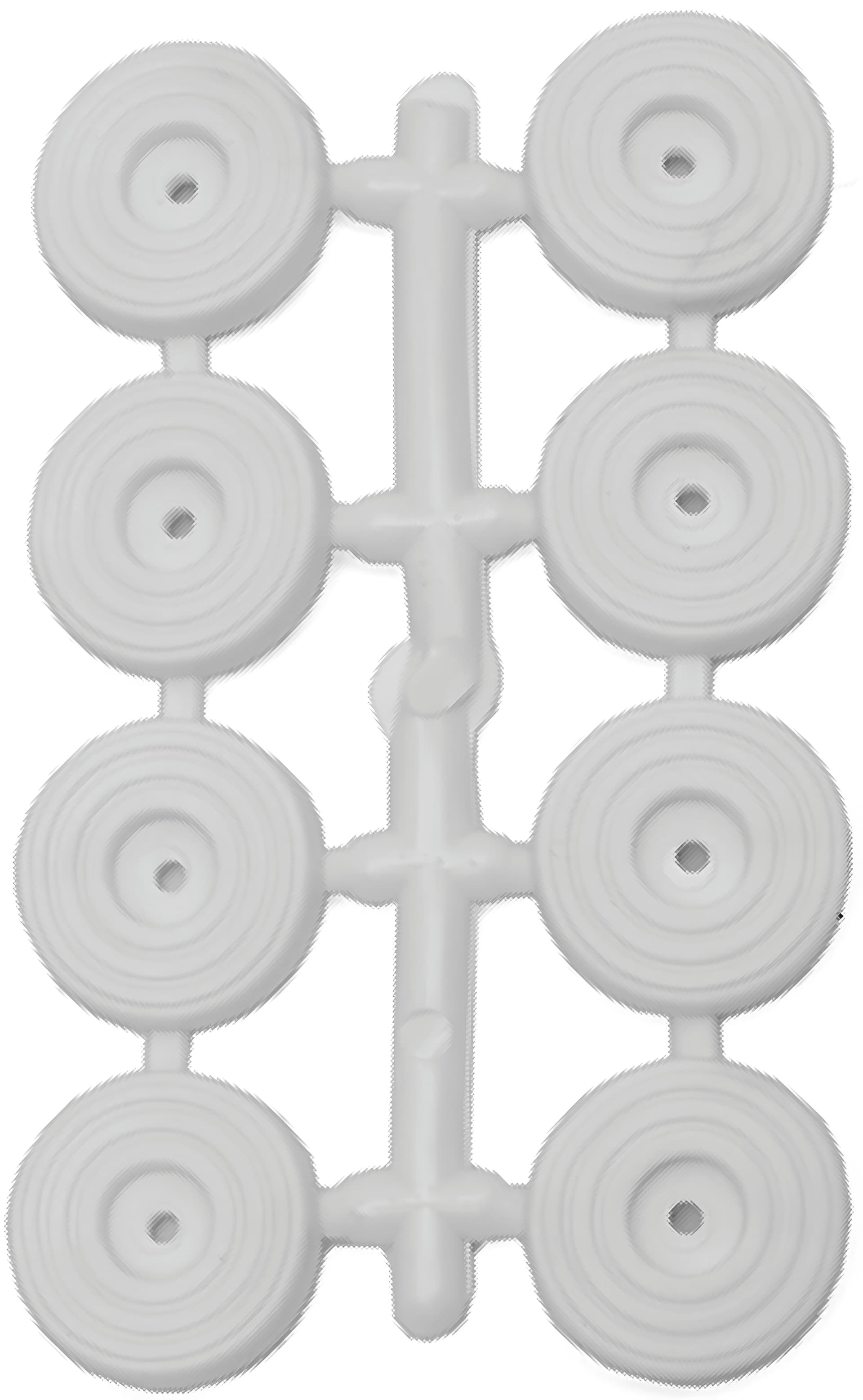 Sottosedie con Vite Colore Bianco Ø Mm 25 8 Pezzi. 12.00 Confezioni - 3