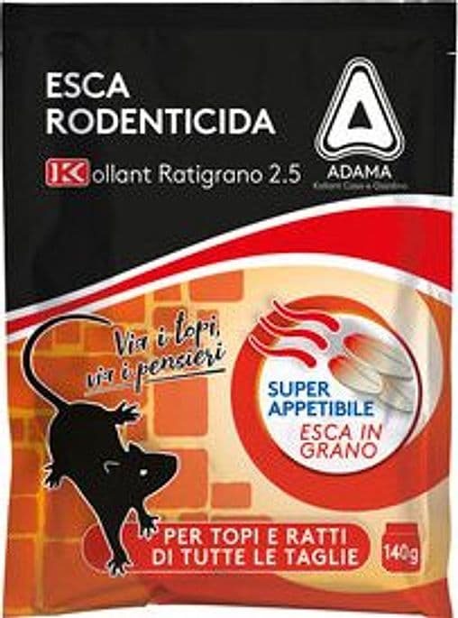 Esca Topicida Fresca Ratigrano 2.5 140 g - 2