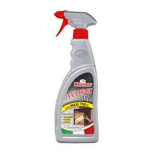 Pulitore per Vetri Rhutten Fuliggi Stop 750 ml 12 Pezzi - 2
