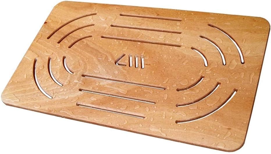 Pedana Piatto Doccia Rettangolare Antiscivolo Legno Marino Okumè Castel - 4
