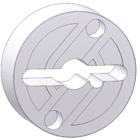 Guidachiave per Serrature Serrande Zincato Mm 8 5 H Securemme - 3