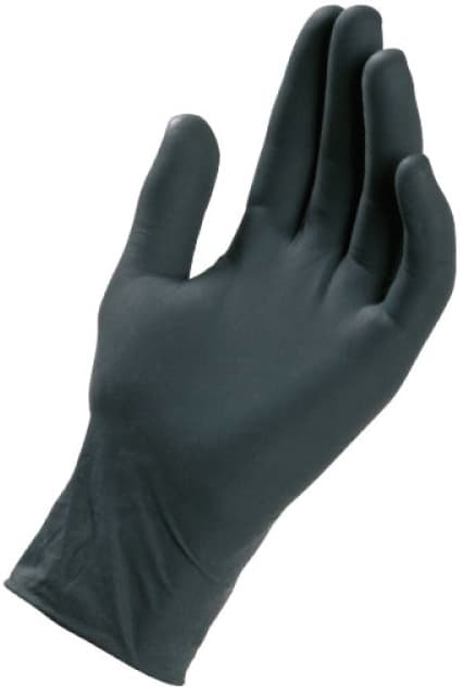 Guanti Monouso in Nitrile Black Nitro Dpi 3 CF.100 Pezzi Colore Nero Tg. 9 - 3