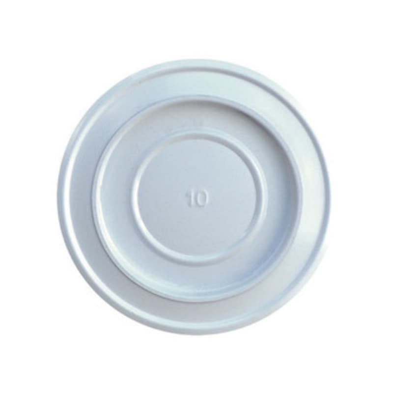 Rosone per Tubo di Stufa Ø 9 cm Bianco - 2