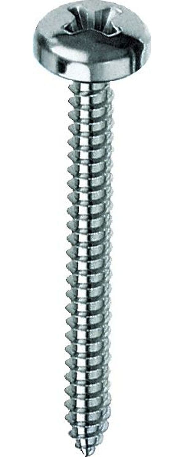Sc Viti Parker T. Cilindrica Tagl Croce 4,8 x 38 5 Confezioni da 10 Pezzi - 2