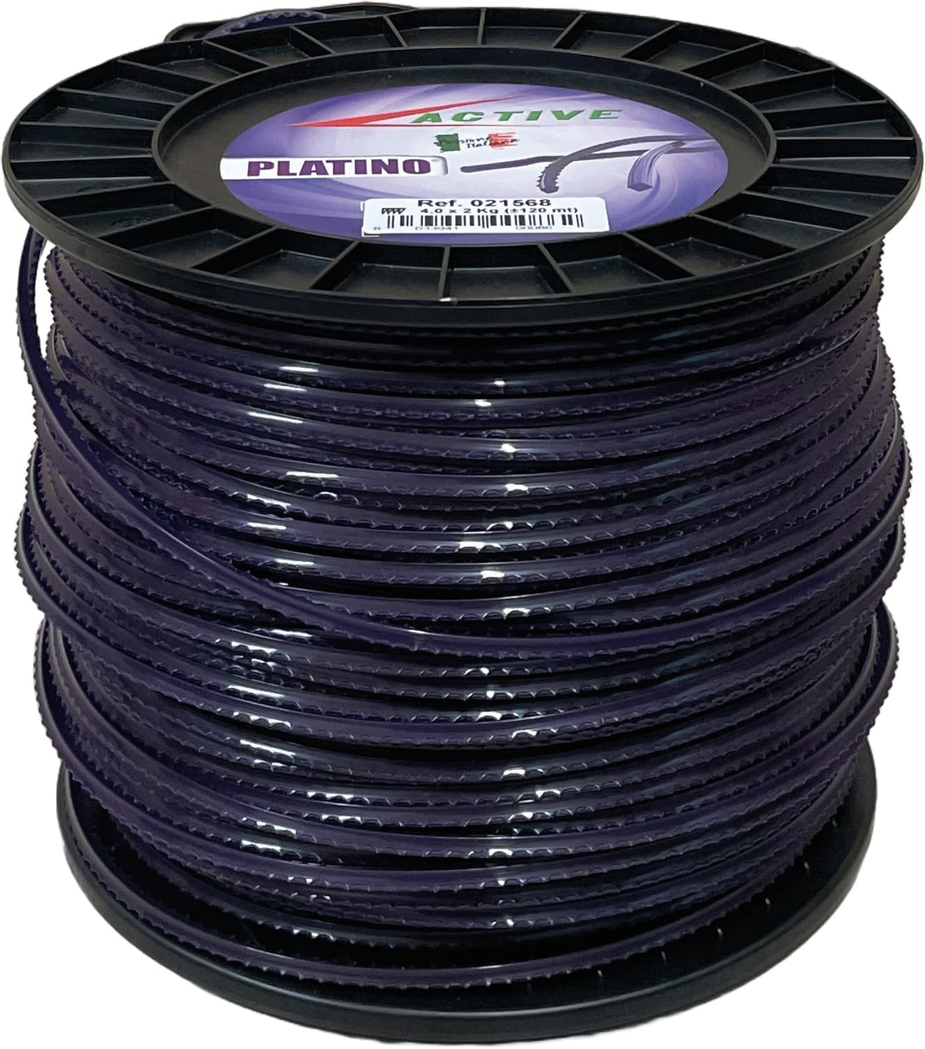 Filo Seghettato per Decespugliatore Platino Colore Viola Mm 4 0 x 120 M ( - 3