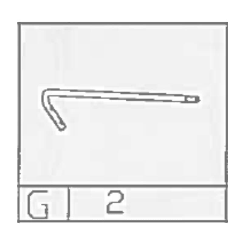 Ricambio Particolare G per Dondolo Sofa 3 Posti Sgancio Rapido - 2