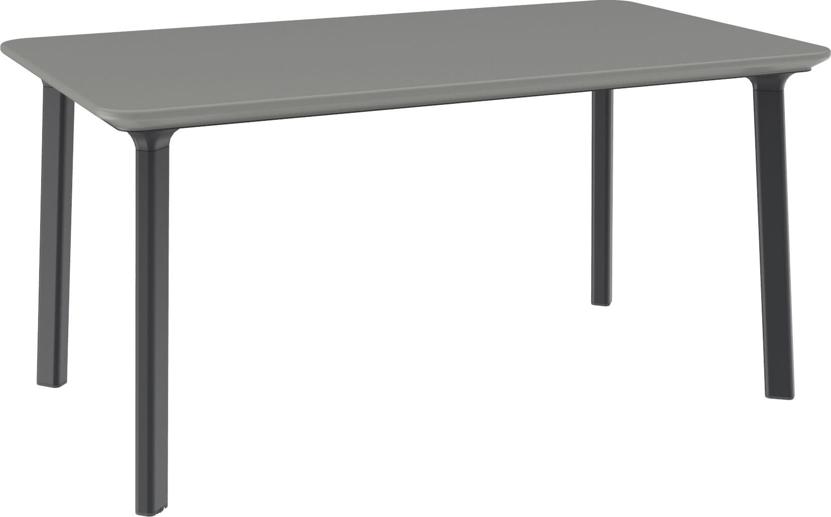 Tavolo Dinning 147 x 84 x 72 Bianco Grigio - 2