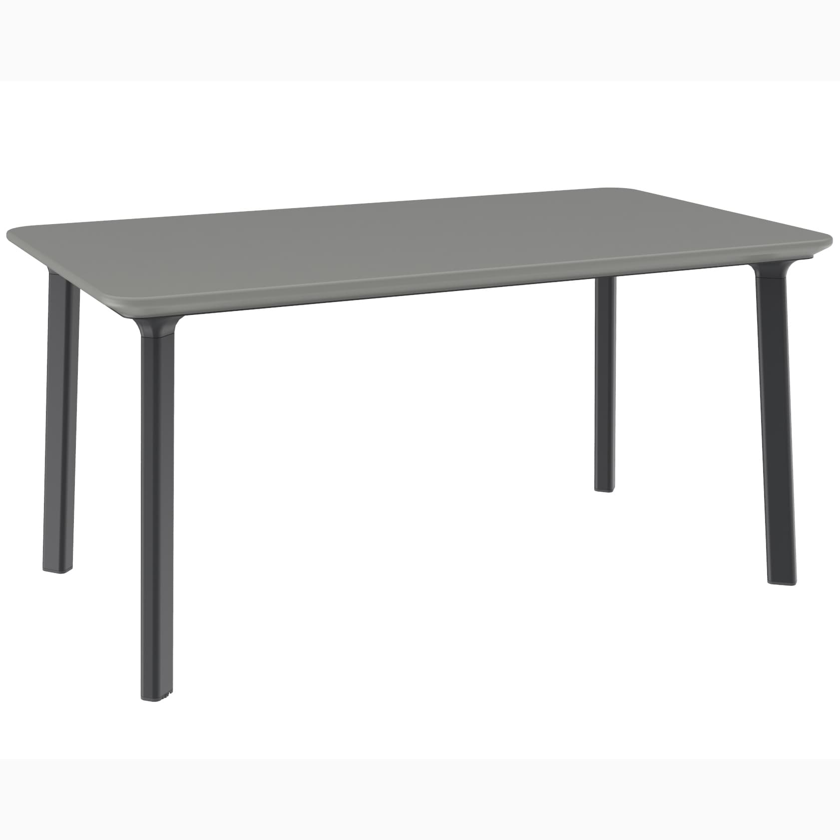 Tavolo Dinning 147 x 84 x 72 Bianco Grigio - 2
