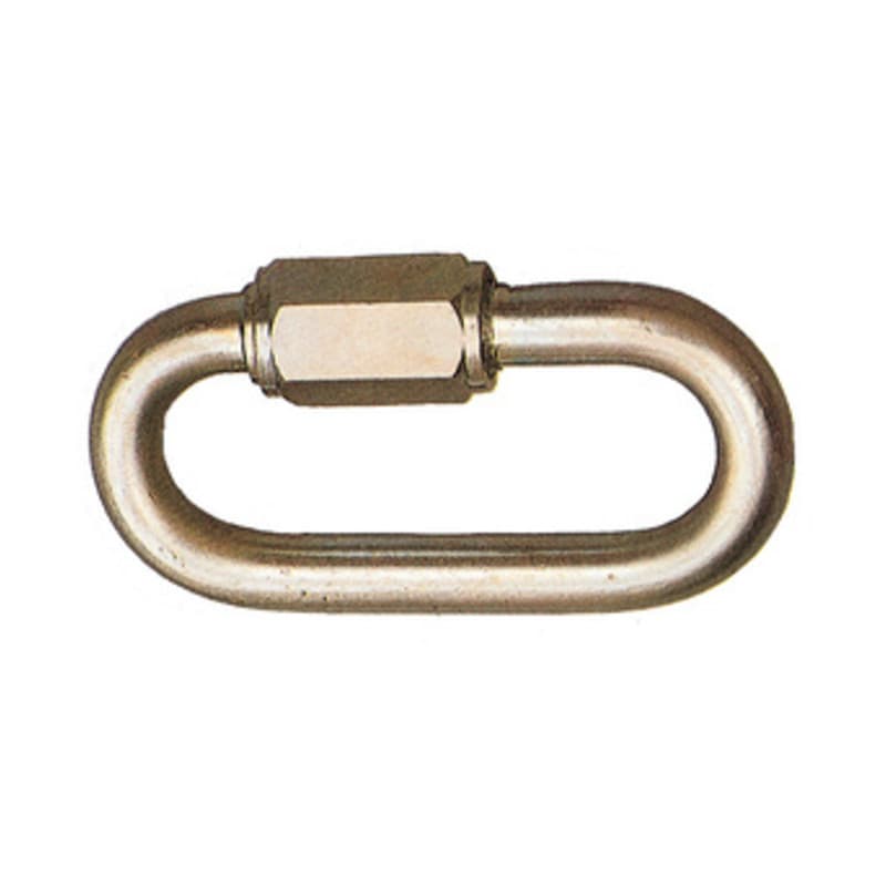 Bl Maglia di Giunzione Acciaio Zincato 8 mm 5,0 Blister 2 Pezzi - 2