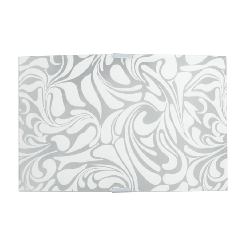 Applique Daniel 1XE27 Lastra Bianco Sabbiato 4 Pezzi - 2