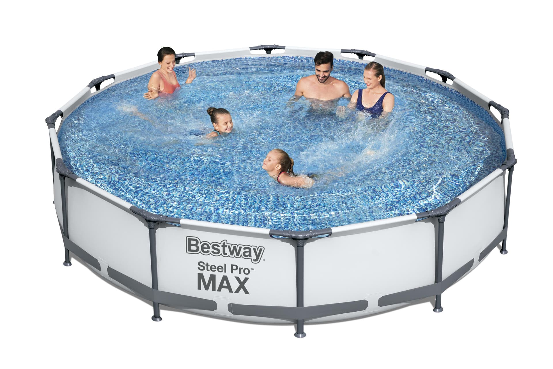 Pompa D 366XH76 Cm 56416 S Scala Piscina con Telaio e Bestway - 8