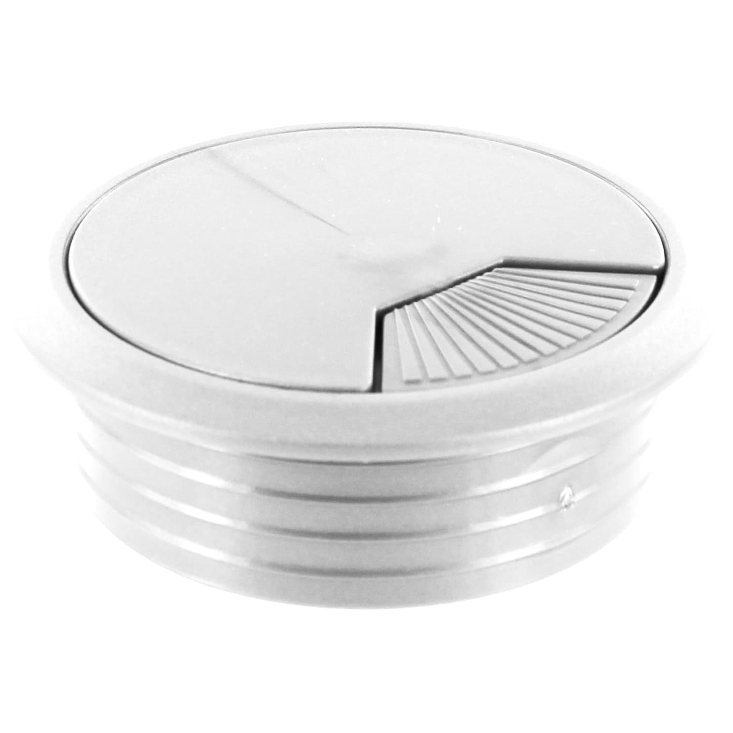 Bocchetta Passacavi Ø 60 mm Plastica Bianco 20 Pezzi - 2