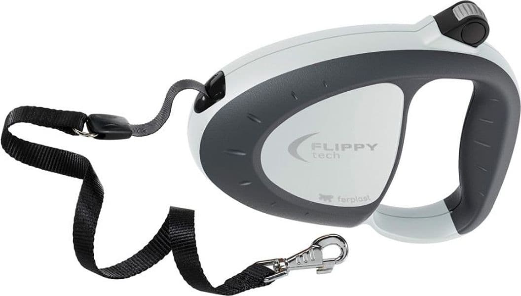 Guinzaglio per Cani Flippy One Tape Large Nero Ferplast - 6