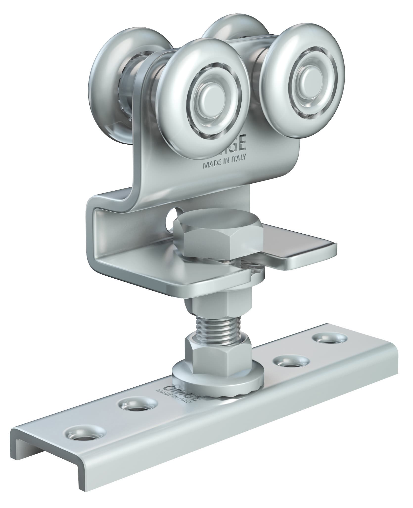 Omge 23 Carrello a 4 Ruote Ø 24 mm Port 45 kg* 10 Pezzi - 2