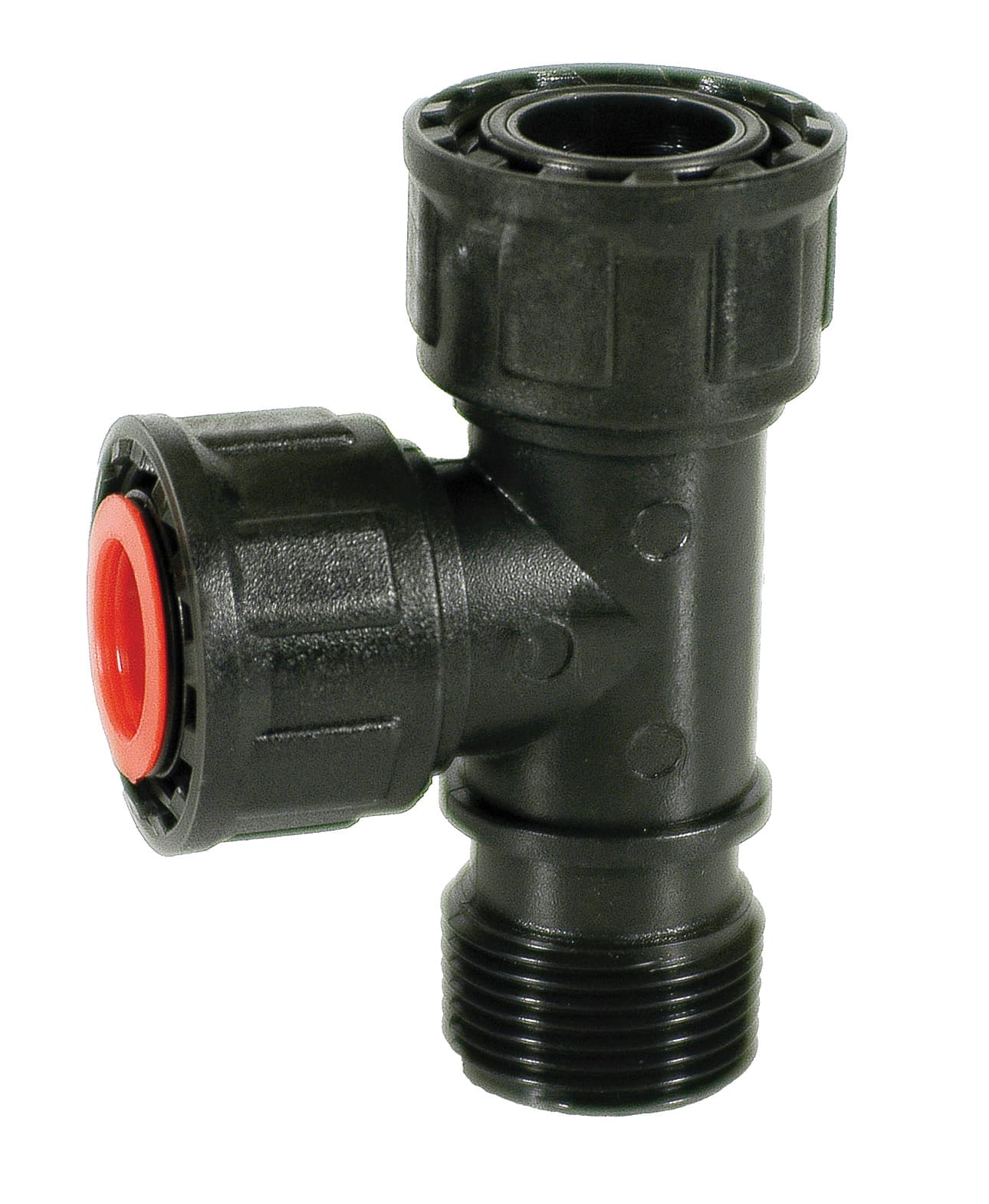 Raccordo Nylon Collettore Elettrov 1 Maschio Femmina F * Irritec 10 Pezzi - 2