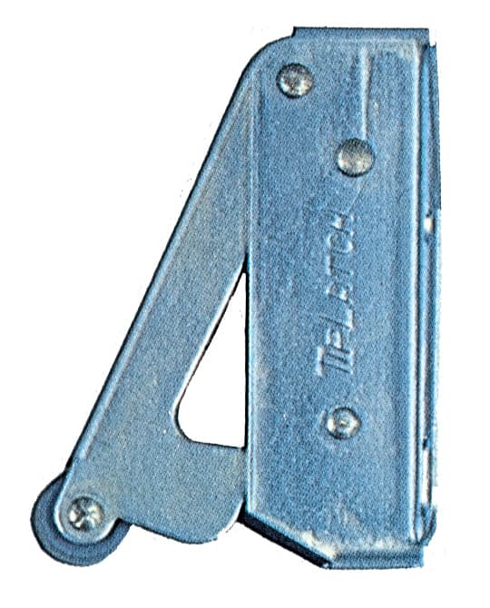 Cricchetto a Spinta Borsani 180 Acciaio Zinc Borsani Angelo 50 Pezzi - 2