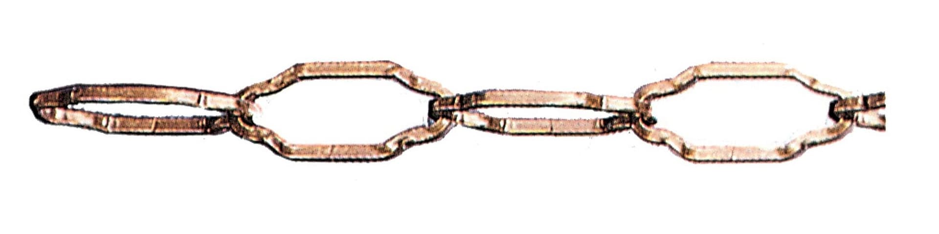 Catena per Lampadario Filo Sagomato 2,5 mm Br* 15 Metri - 2