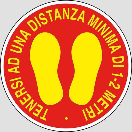 Etic.ades D.20 cm Tenersi a Dist. di 1 2MT - 2